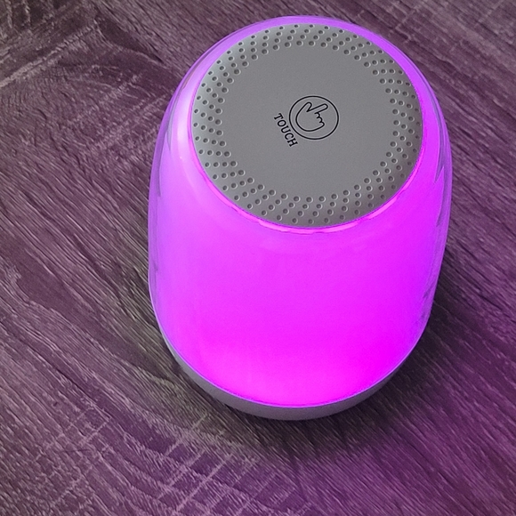 LED Rechargeable Color Changing Bedside Lamp - Picture 3 of 8